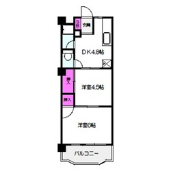 ツダフラットの物件間取画像